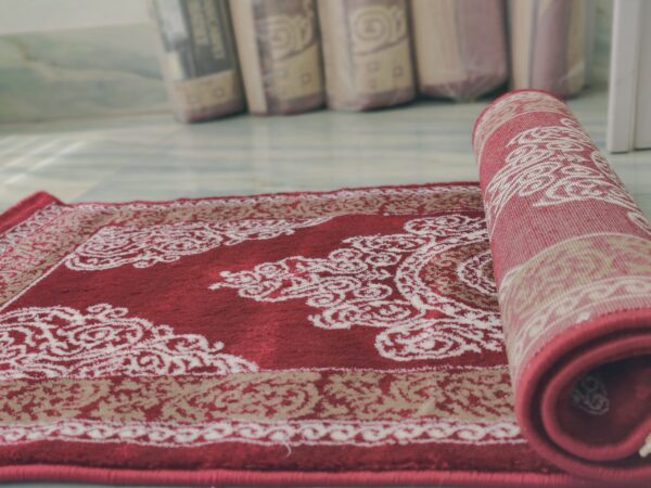 Topkapi Premium Turkish Rug for Living Room, Elegant Bed Side Runner in Classic Red - Image 2