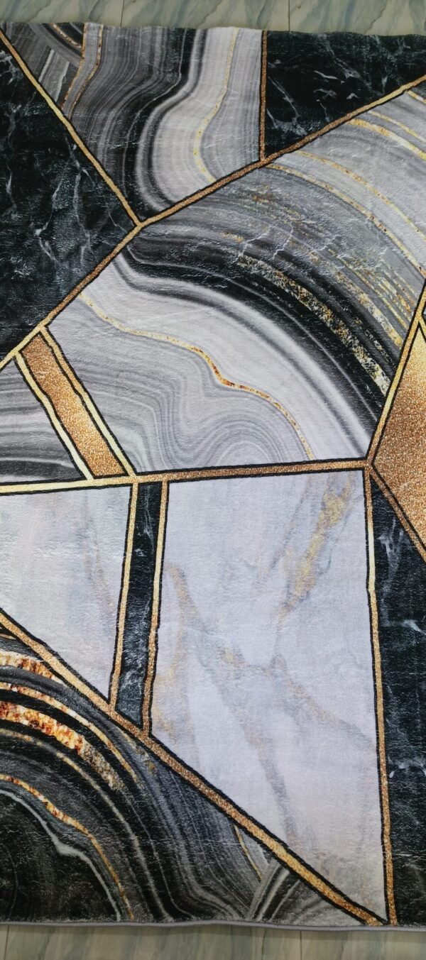 Marble Veins - Luxe Patterned Rug - Image 2