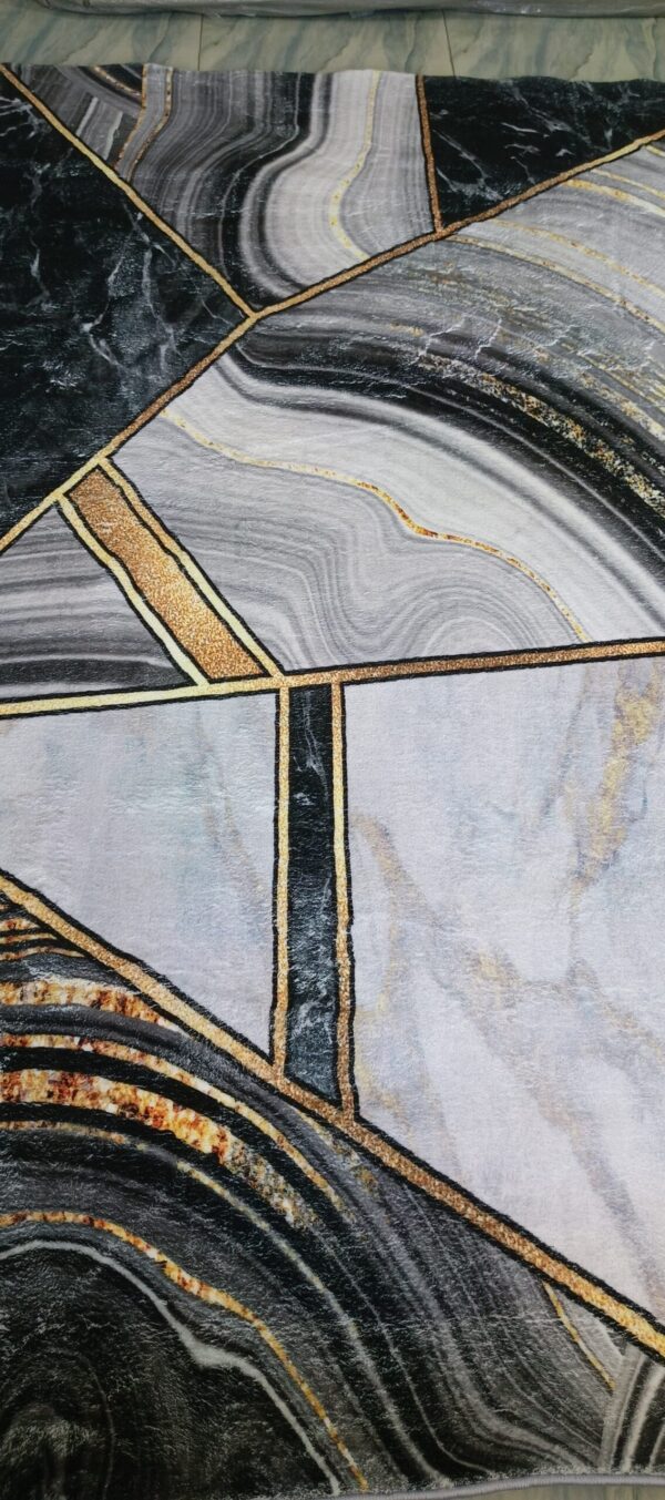 Marble Veins - Luxe Patterned Rug - Image 4