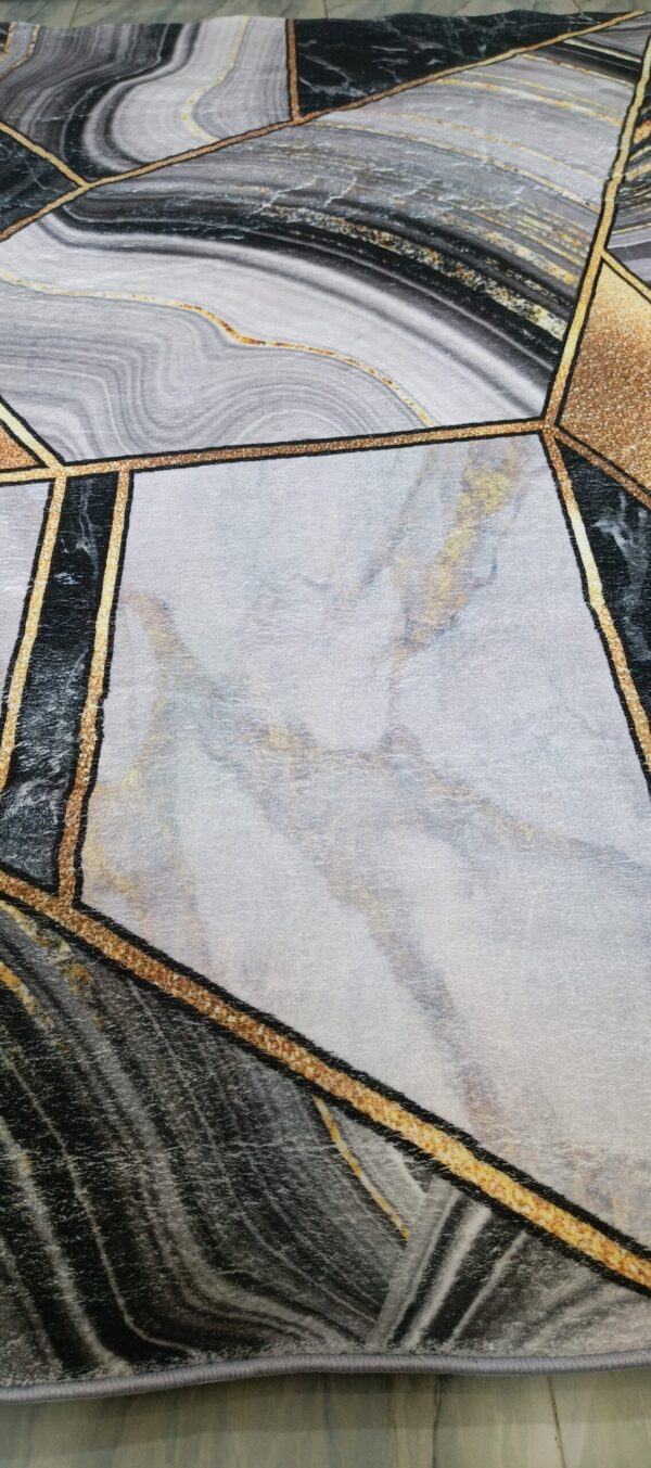 Marble Veins - Luxe Patterned Rug - Image 5