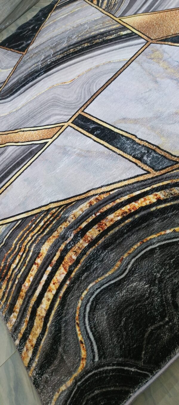 Marble Veins - Luxe Patterned Rug - Image 6