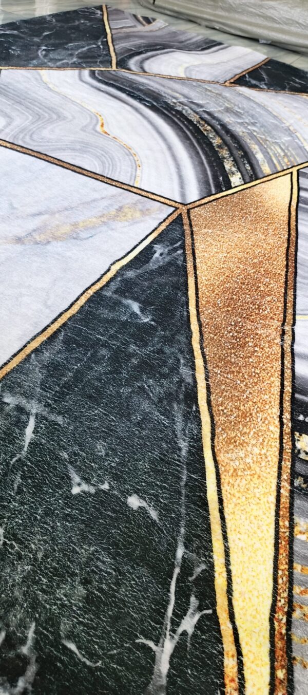 Marble Veins - Luxe Patterned Rug - Image 7