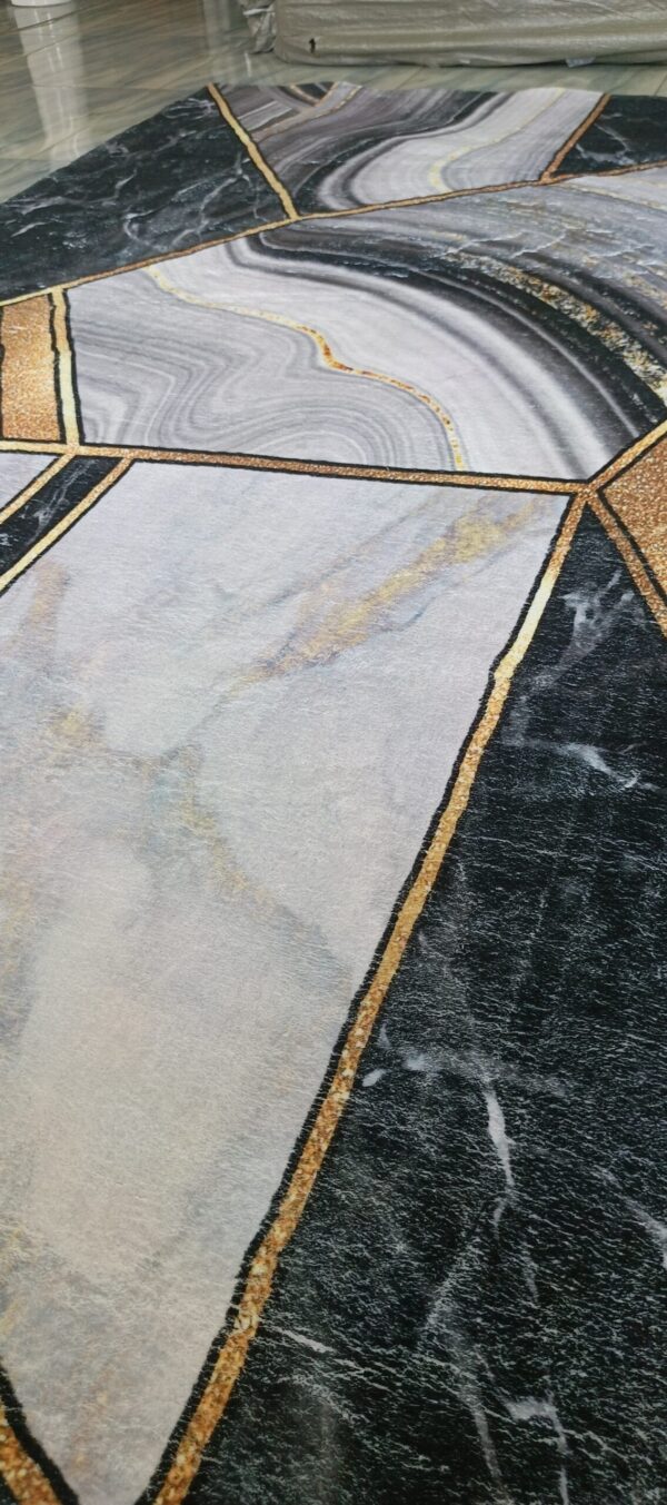 Marble Veins - Luxe Patterned Rug - Image 8
