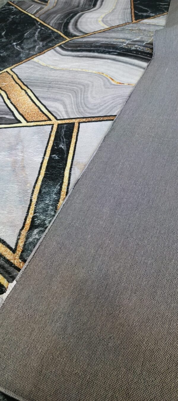 Marble Veins - Luxe Patterned Rug - Image 9