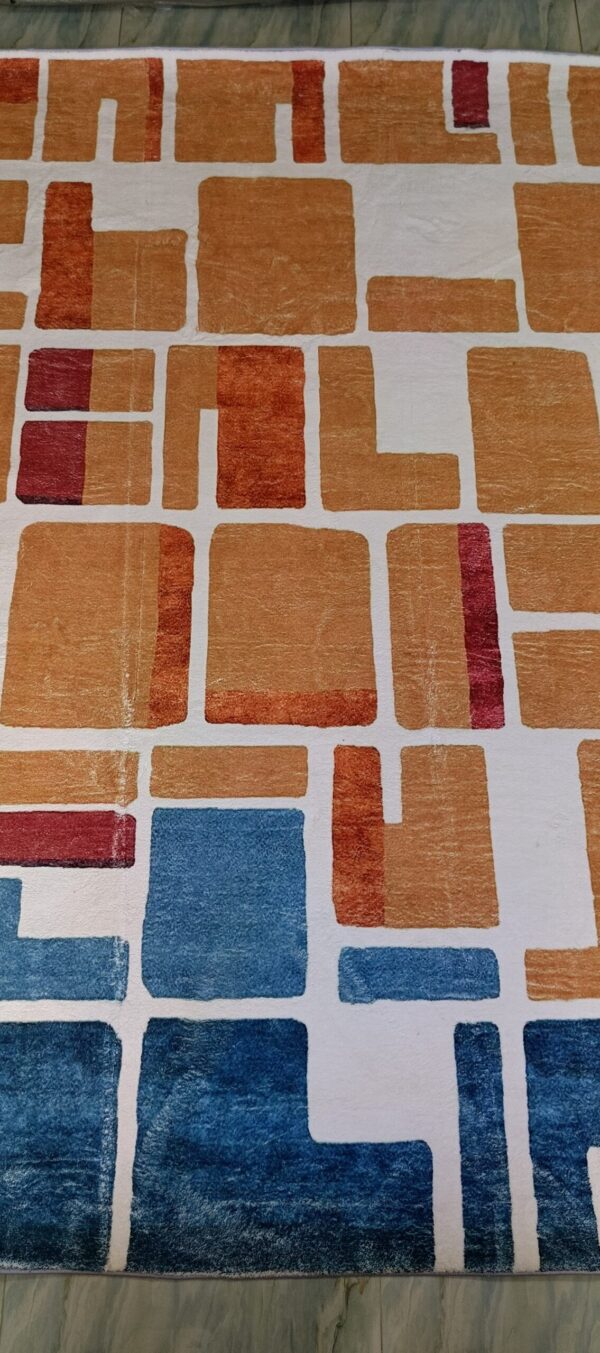 Color Blocks - Retro Pop Rug - Image 2