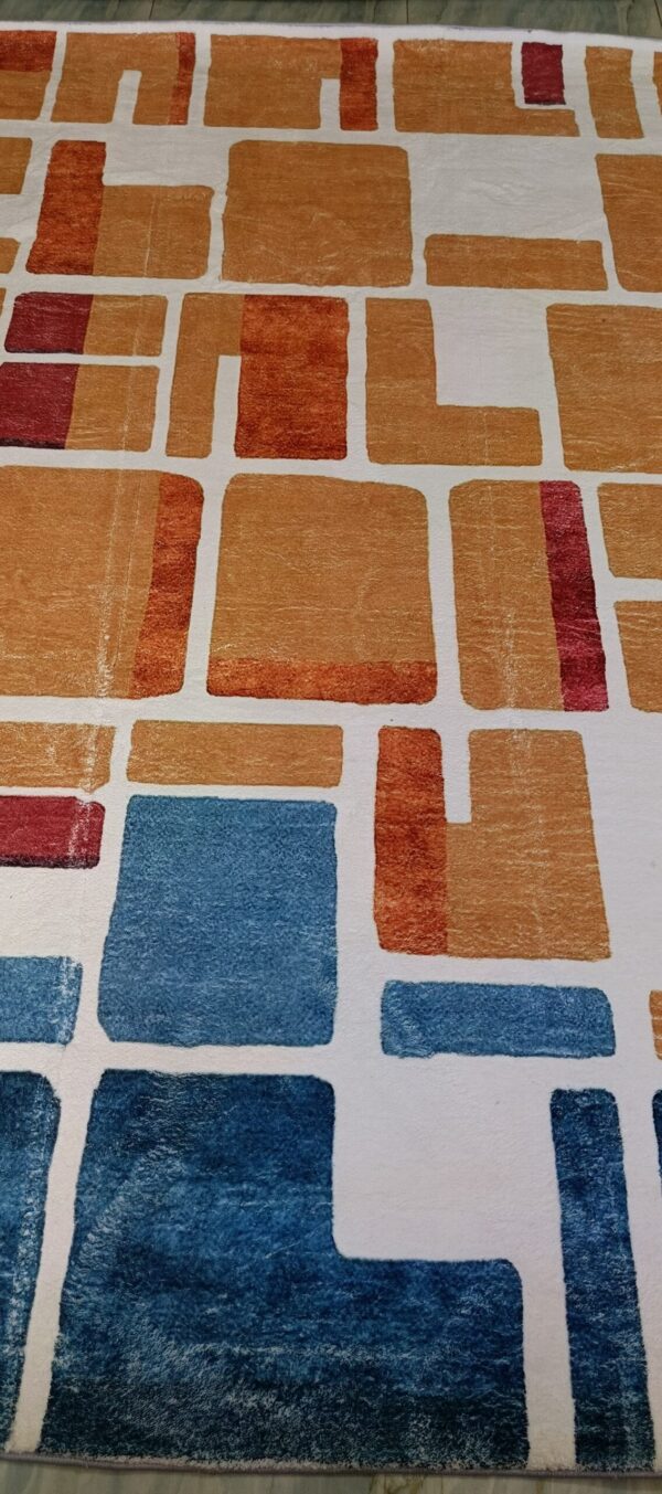 Color Blocks - Retro Pop Rug - Image 3