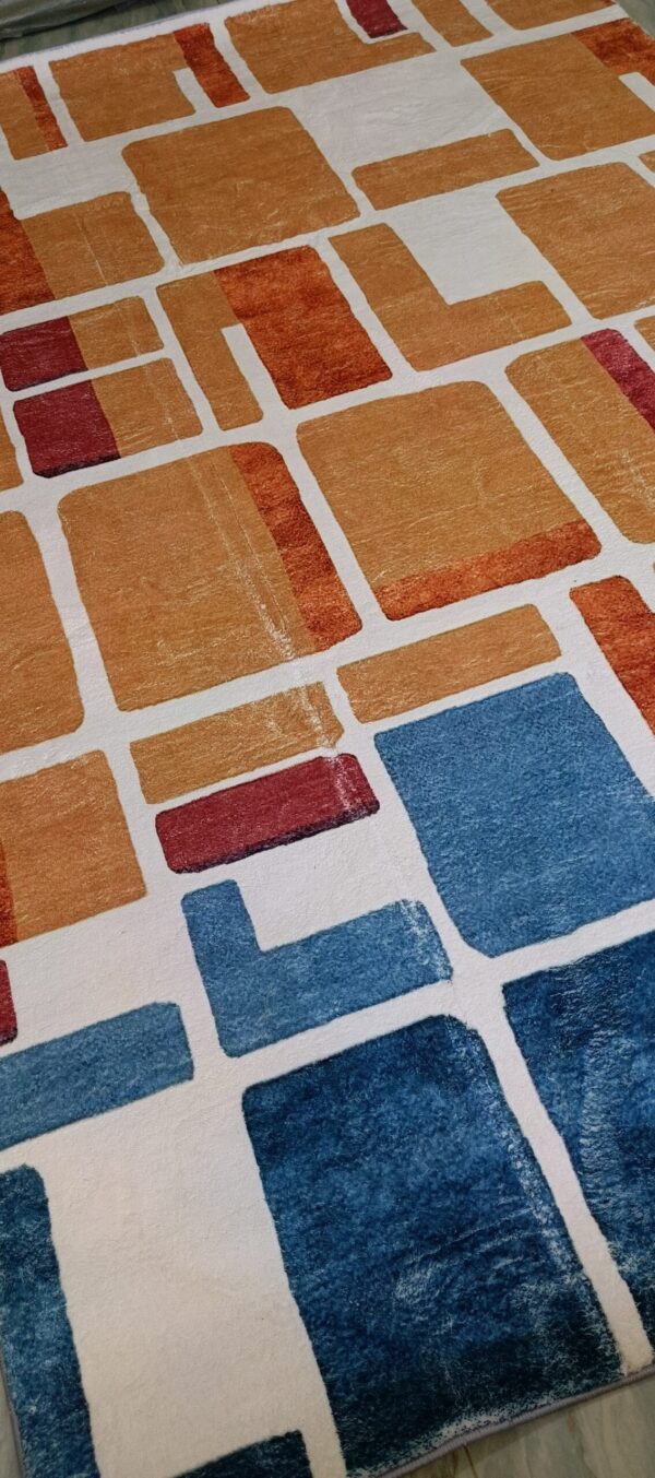 Color Blocks - Retro Pop Rug - Image 4
