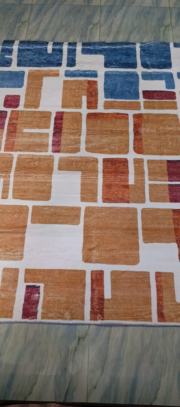 Color Blocks - Retro Pop Rug - Image 3