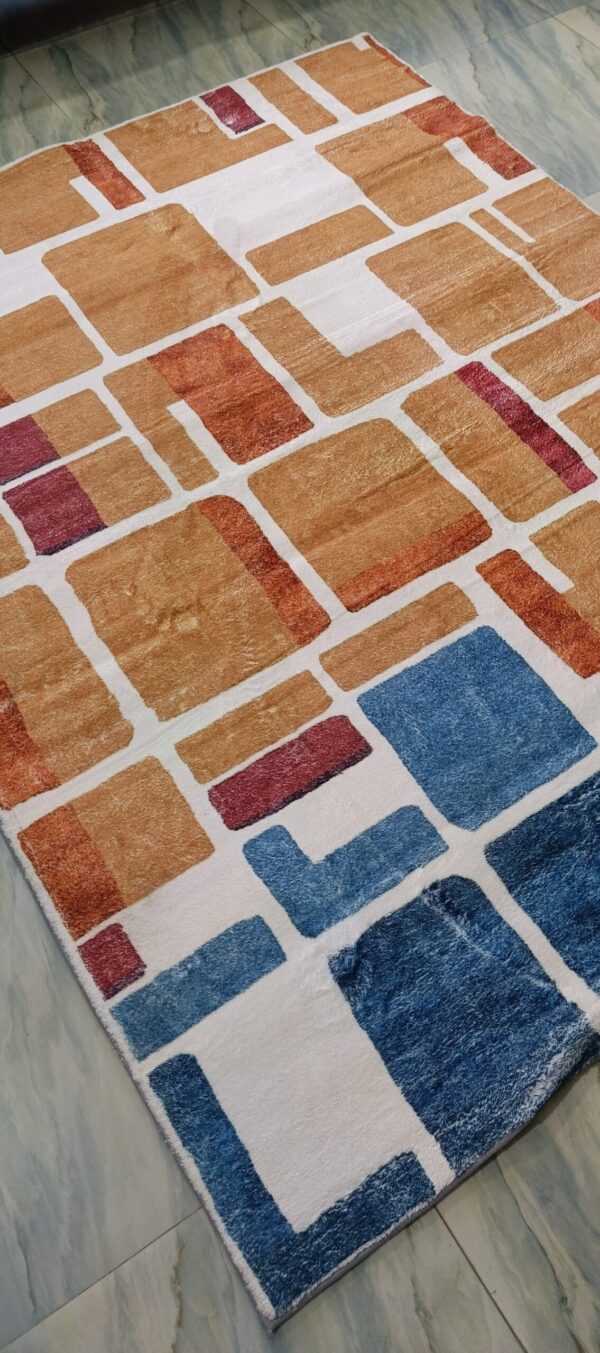 Color Blocks - Retro Pop Rug - Image 2