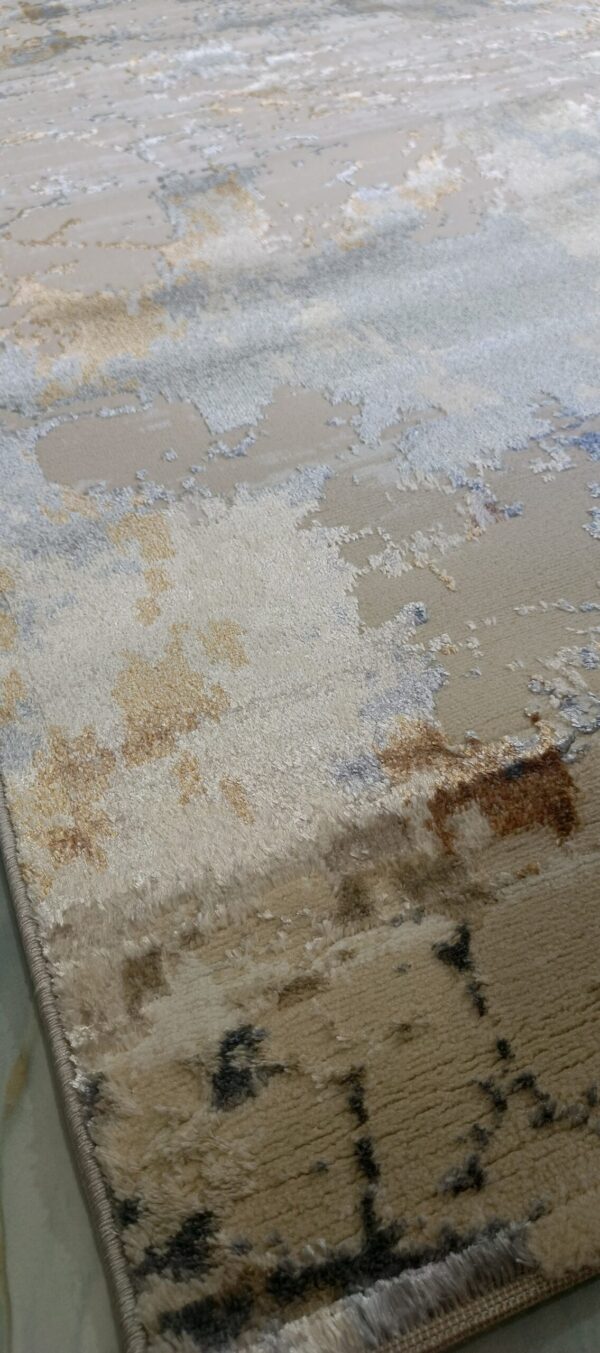 Desert Mirage Rug – Dusty Beige with Cloudy Grey Trails - Image 10
