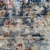 Storm Fade Rug - Deep Blue & Beige Abstract Texture - Image 2