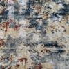Storm Fade Rug - Deep Blue & Beige Abstract Texture - Image 3