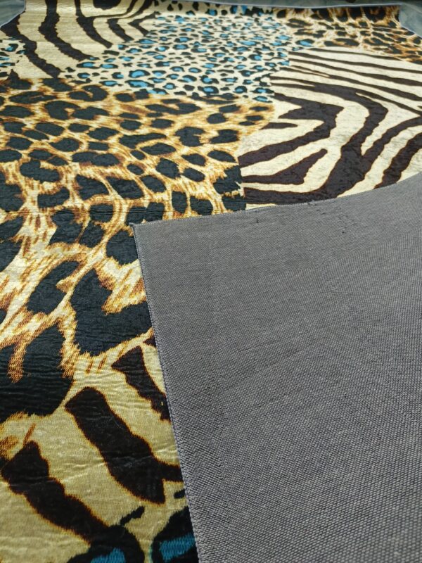 Savannah Wild – 6x9 Ft Animal Print Rug in Leopard, Zebra & Cheetah Mi - Image 9