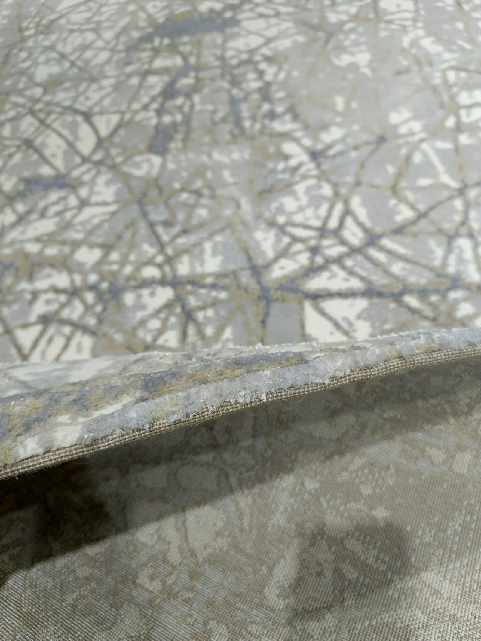 Monalisa Collection Modern Grey Rug – 6.5×9.5 ft | Premium Turkish Carpet (WR-11 Design) - Image 5