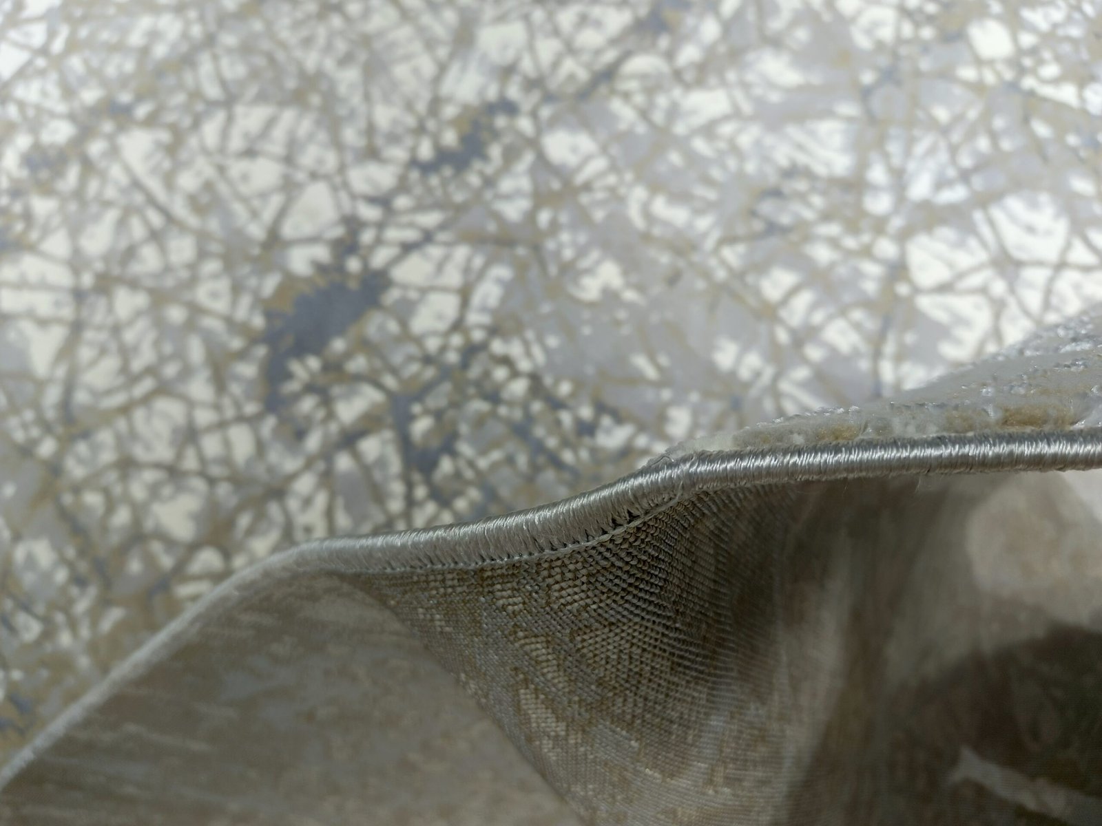 Monalisa Collection Modern Grey Rug – 6.5×9.5 ft | Premium Turkish Carpet (WR-11 Design) - Image 4