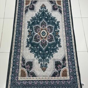 Noor Medallion – 2×4 ft Classic Persian-Style Designer Rug | Elegant Floral Motif | China Made