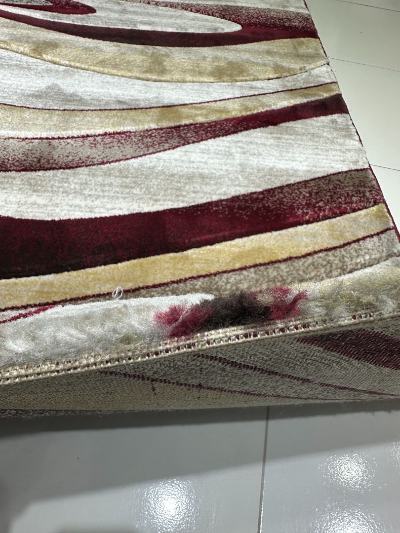 Crimson Flowstone – Topkapi Premium Turkish Abstract Rug (120×180 cm | 4×6 ft) - Image 5