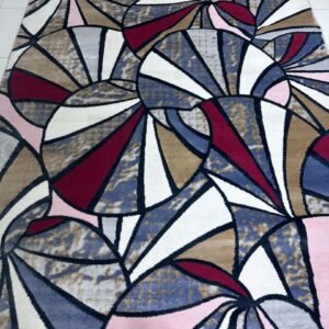 Durkar Funky Mosaic – Premium Turkish Modern Carpet 5.2 × 7.5 ft | Colorful Abstract Designer Rug | Contemporary Living Room Statement Carpet