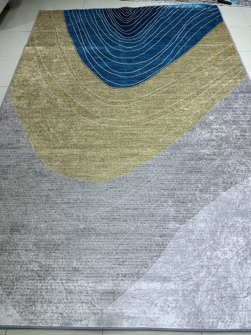VELORA Modern Abstract Rug – 6 × 9 ft Premium China Carpet | Matte Finish, Durable Polyester, Easy Maintenance - Image 3