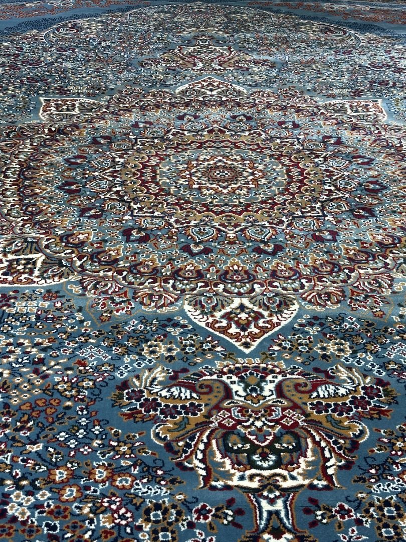 Premium Persian Elegance Carpet – 13×14 ft Rare Size | Extra Thick 15mm+ Soft Finish | Luxury Living Room Rug Made in Bangladesh - Image 2
