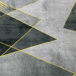 Modern Geometric Area Rug – 5×7 ft | Anti-Slip Soft Carpet | Premium Minimal Luxury Rug