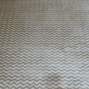 Minimal Velvet Soft Runner Rug – 2.6×5 ft | Anti-Slip Zigzag Texture Carpet | Premium Plush Floor Runner