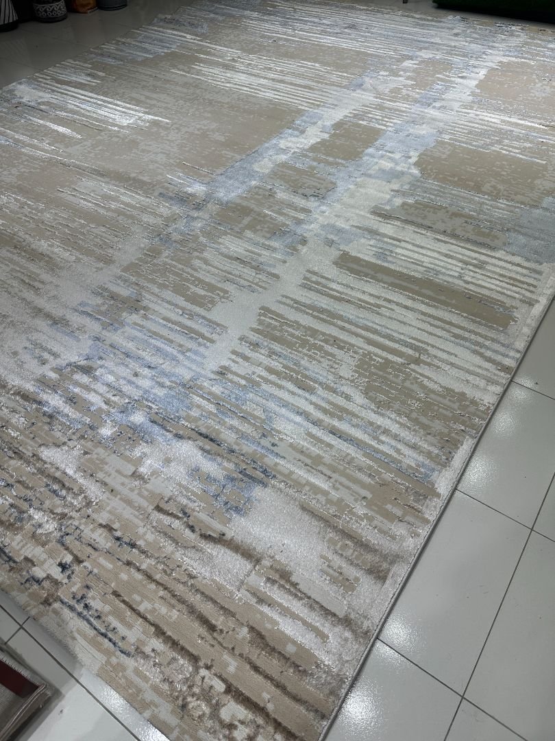 Modern Dual View Shiny Carpet – 10×13 ft | Abstract Luxury Plush Rug | Premium Contemporary Living Room Carpet - Image 4