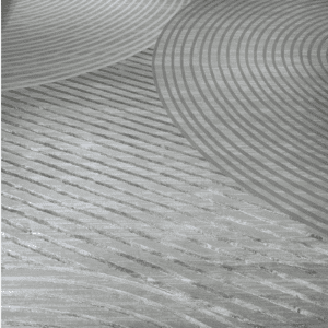 Modern Wave Pattern Shiny Carpet – 13×16 ft Rare Size | 15mm+ Thick Luxury Rug | Premium Contemporary Statement Carpet
