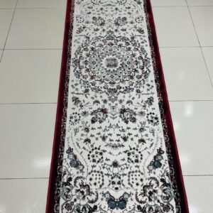 RUMI Classic Red Persian-Style Turkish Runner Rug – 2 × 6 ft