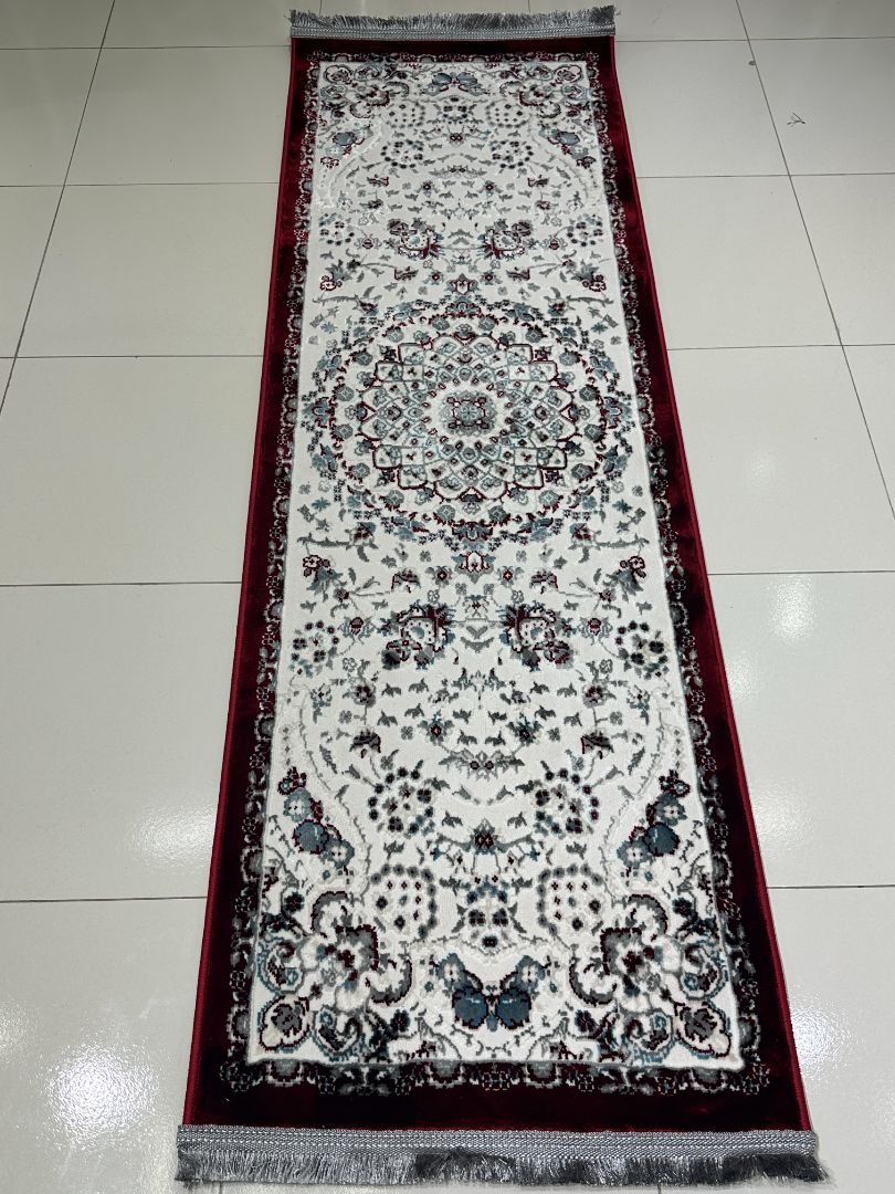 RUMI Classic Red Persian-Style Turkish Runner Rug – 2 × 6 ft