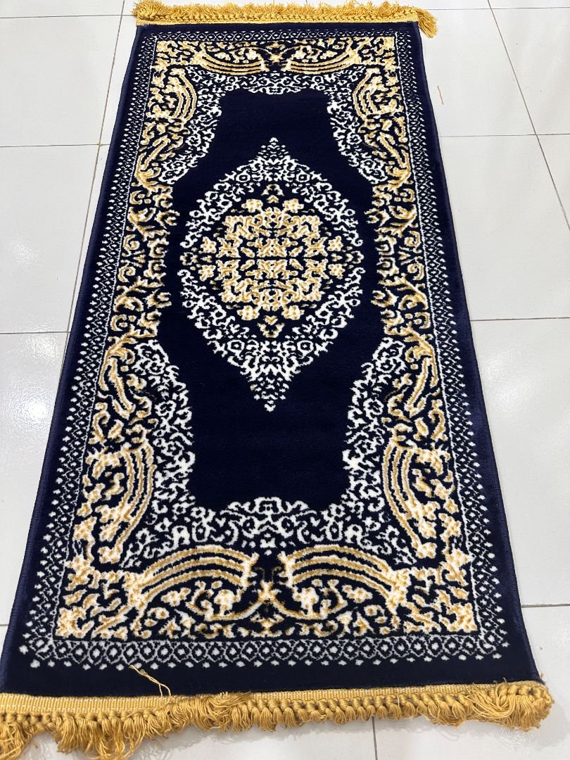 Sultan Navy Persian-Style Turkish Rug – 2×4 ft