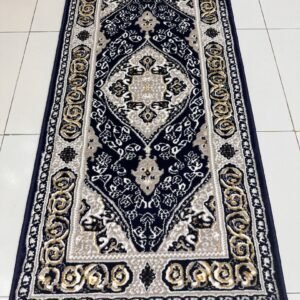 Navy Heritage Persian-Style Turkish Rug – 2×4 ft