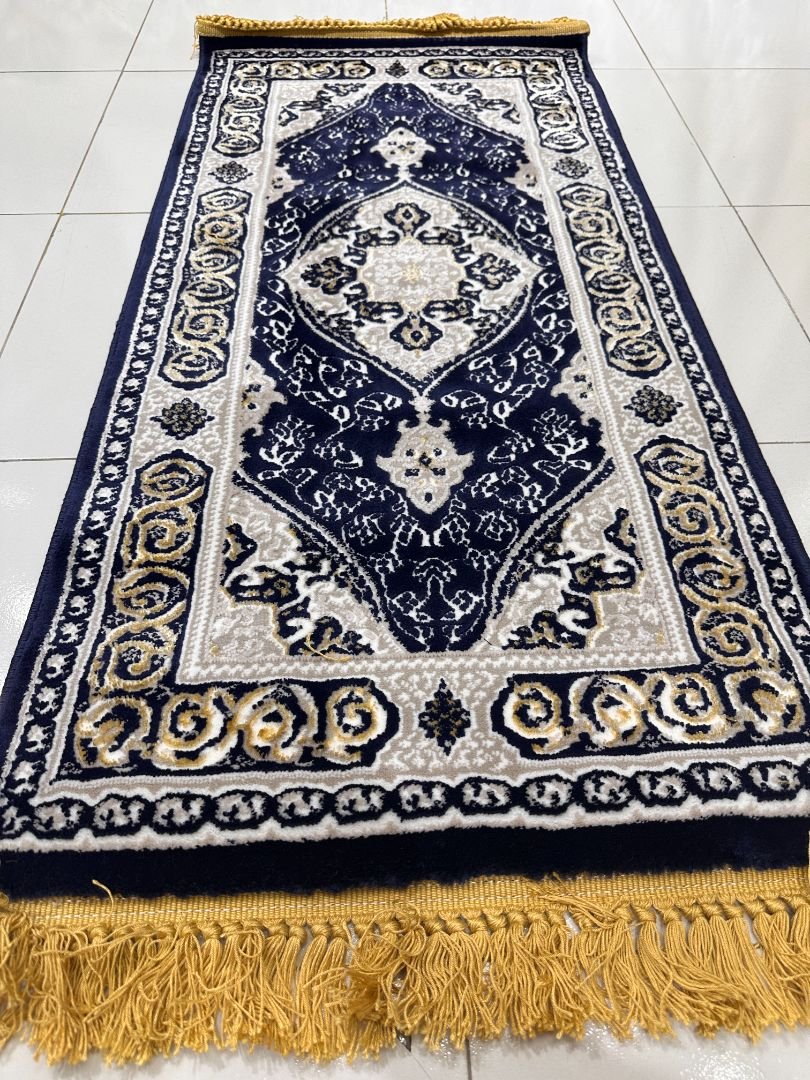 Navy Heritage Persian-Style Turkish Rug – 2×4 ft - Image 2