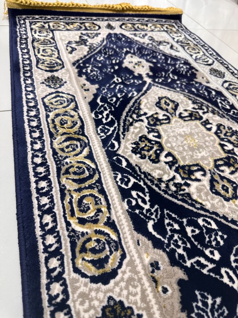 Navy Heritage Persian-Style Turkish Rug – 2×4 ft - Image 3