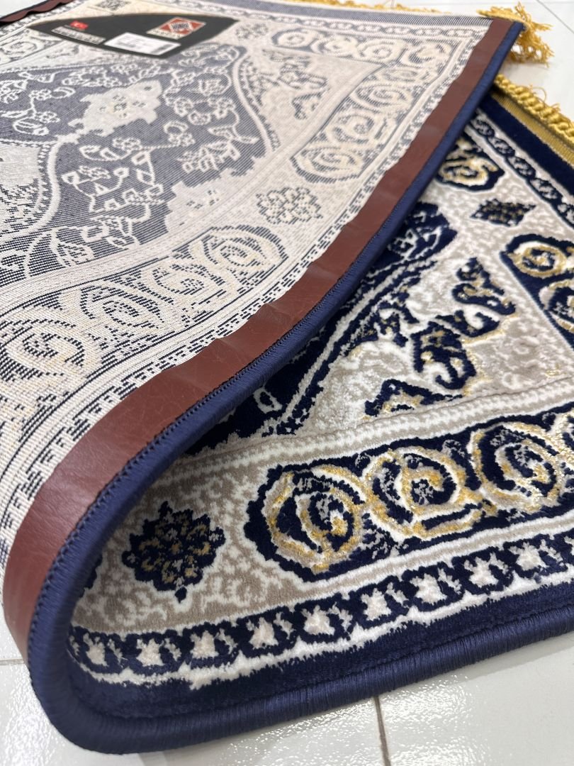 Navy Heritage Persian-Style Turkish Rug – 2×4 ft - Image 5
