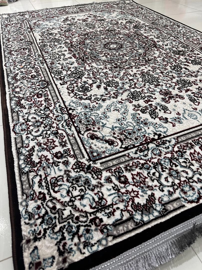Tabriz Ivory Persian-Style Turkish Rug – 4×6 ft - Image 3