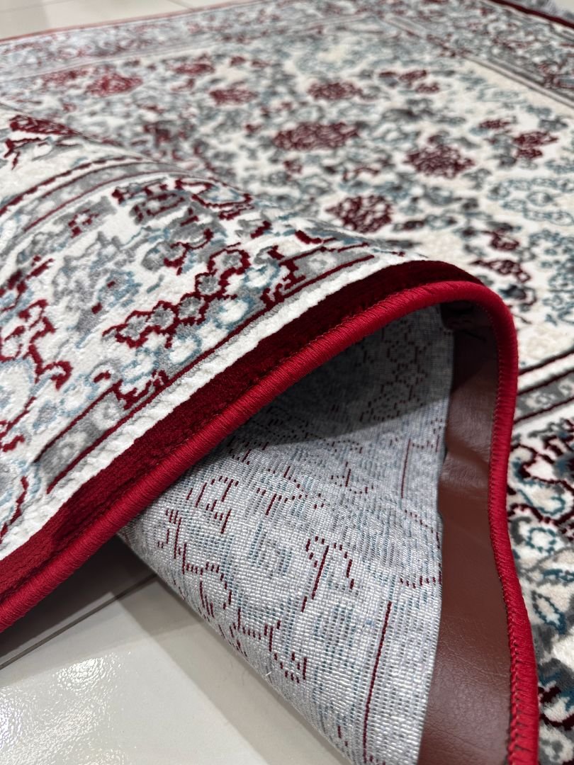 Tabriz Ruby Persian-Style Turkish Rug – 4×6 ft - Image 5