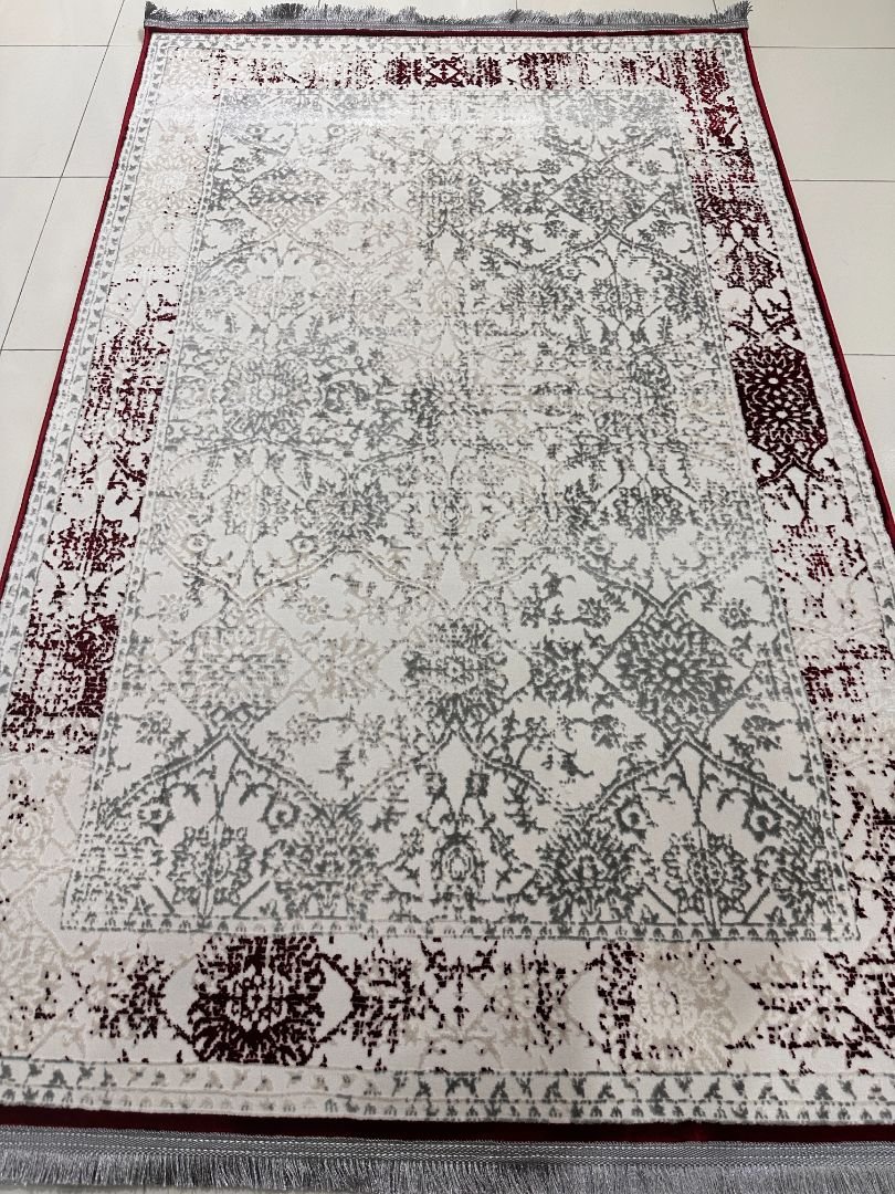 Ruby Garden Persian-Style Turkish Rug – 4×6 ft - Image 2