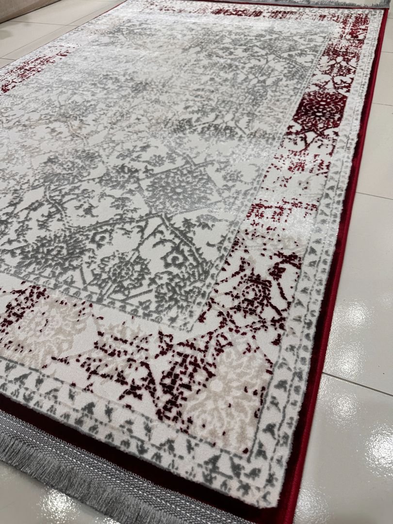 Ruby Garden Persian-Style Turkish Rug – 4×6 ft - Image 3