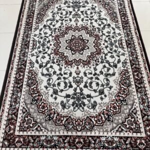 Shiraz Mocha Persian-Style Turkish Rug – 4×6 ft