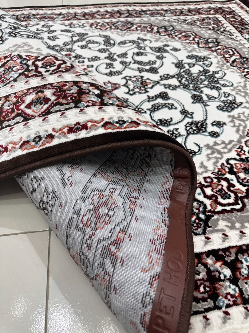 Shiraz Mocha Persian-Style Turkish Rug – 4×6 ft - Image 5