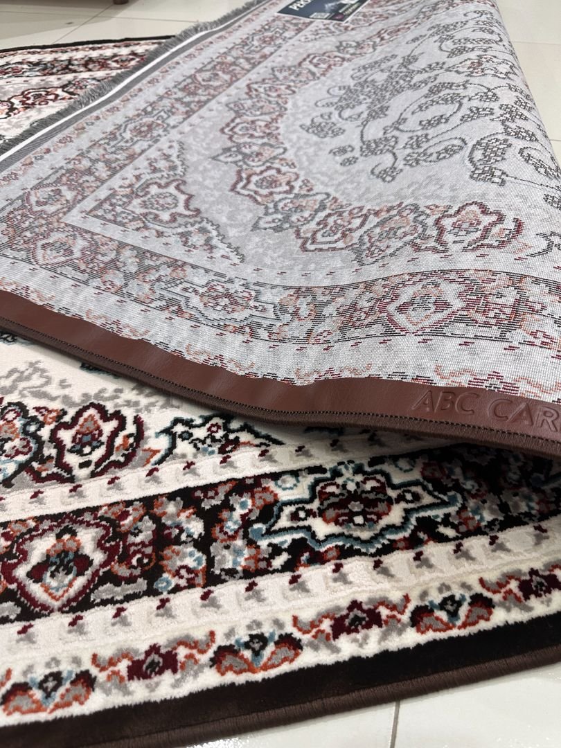 Shiraz Mocha Persian-Style Turkish Rug – 4×6 ft - Image 6