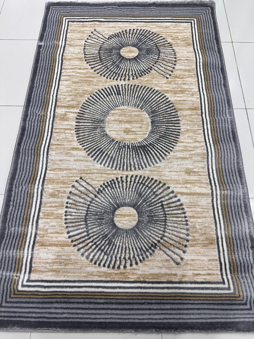 Orbit Trio Modern Turkish Rug – 3×5 ft