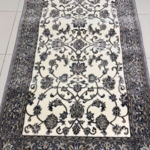 Silver Vine Classic Turkish Rug – 3×5 ft