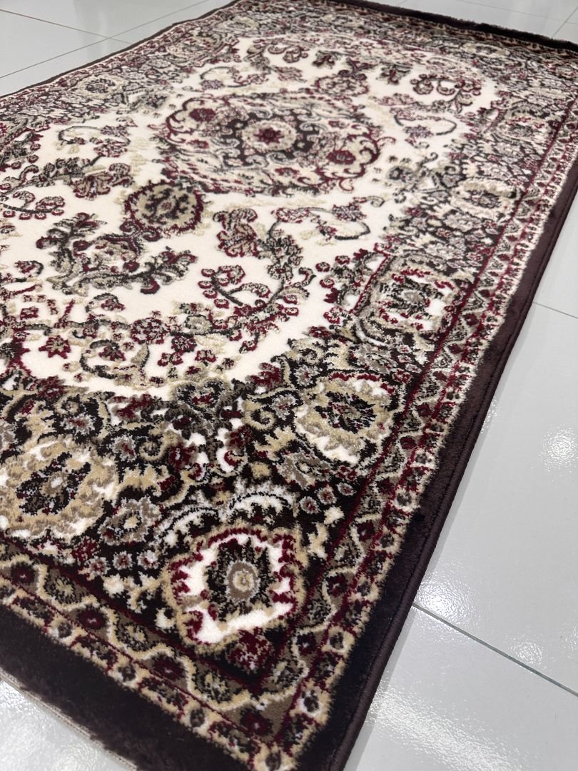Heritage Mocha Classic Turkish Rug – 3×5 ft - Image 5