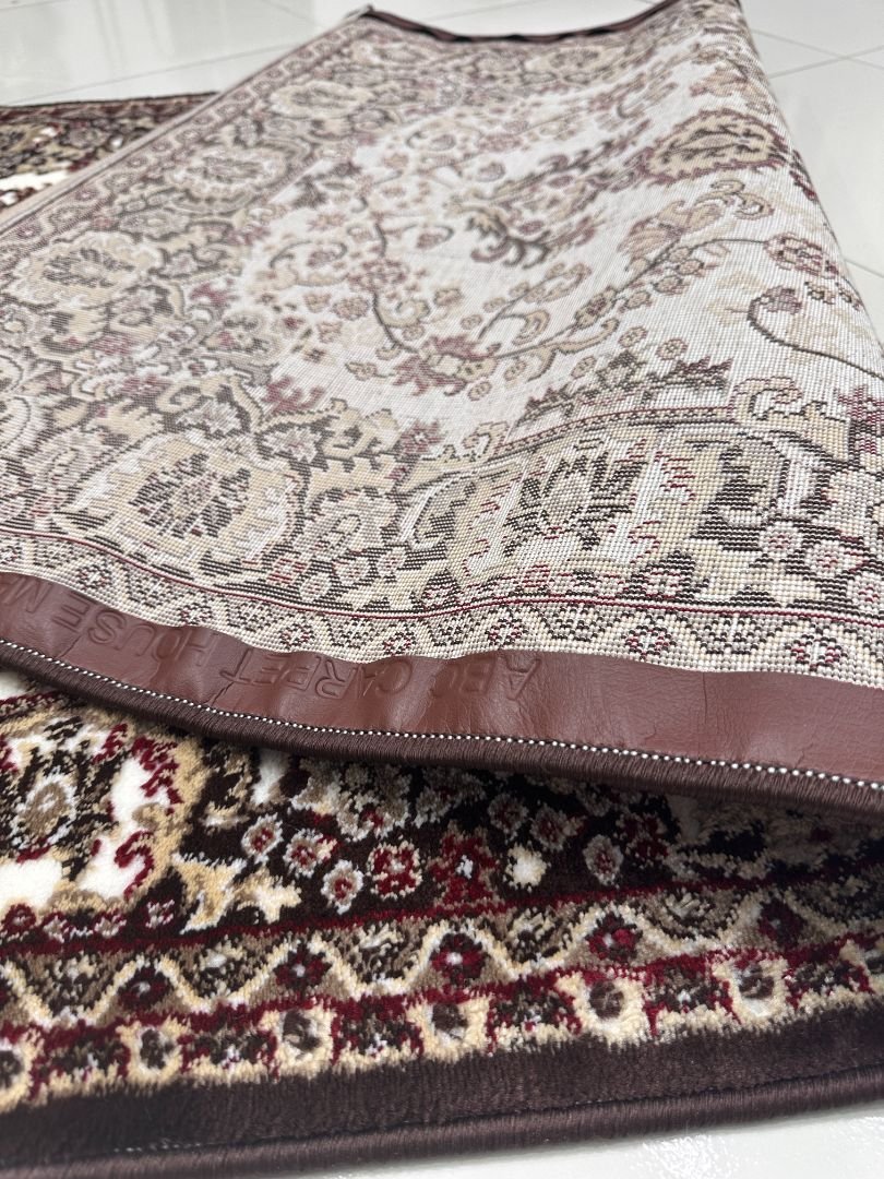 Heritage Mocha Classic Turkish Rug – 3×5 ft - Image 3