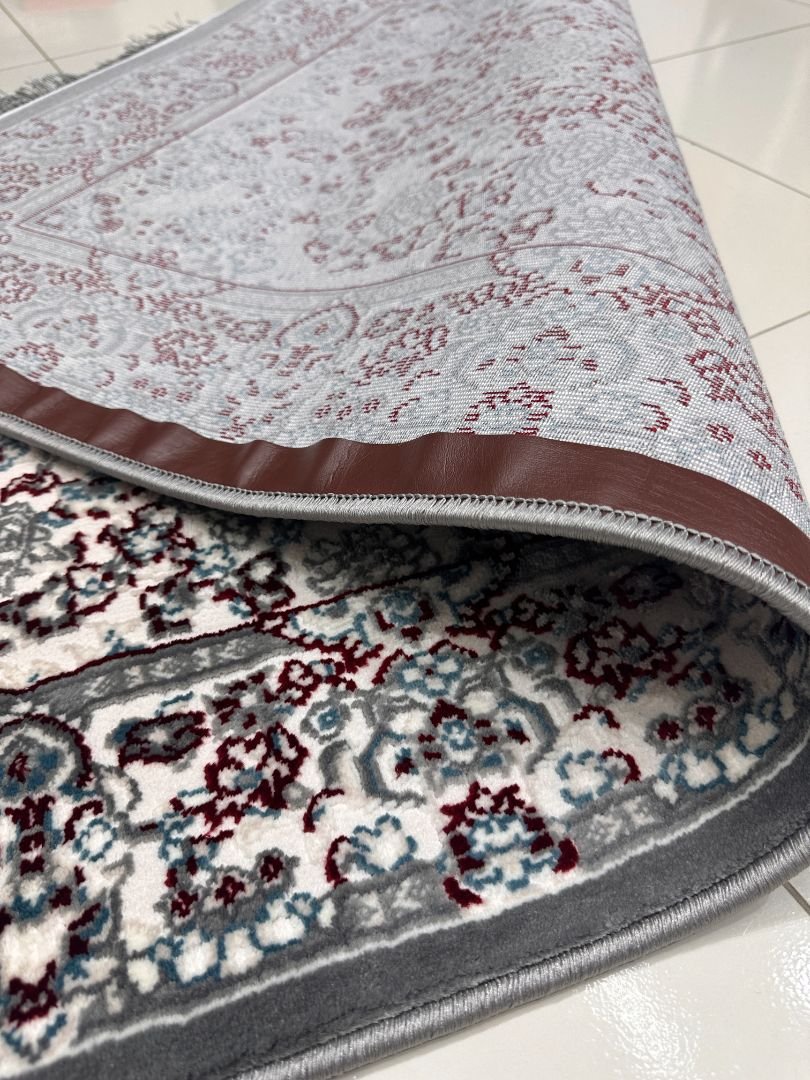 Tabriz Silver Persian-Style Turkish Rug – 3×5 ft - Image 6