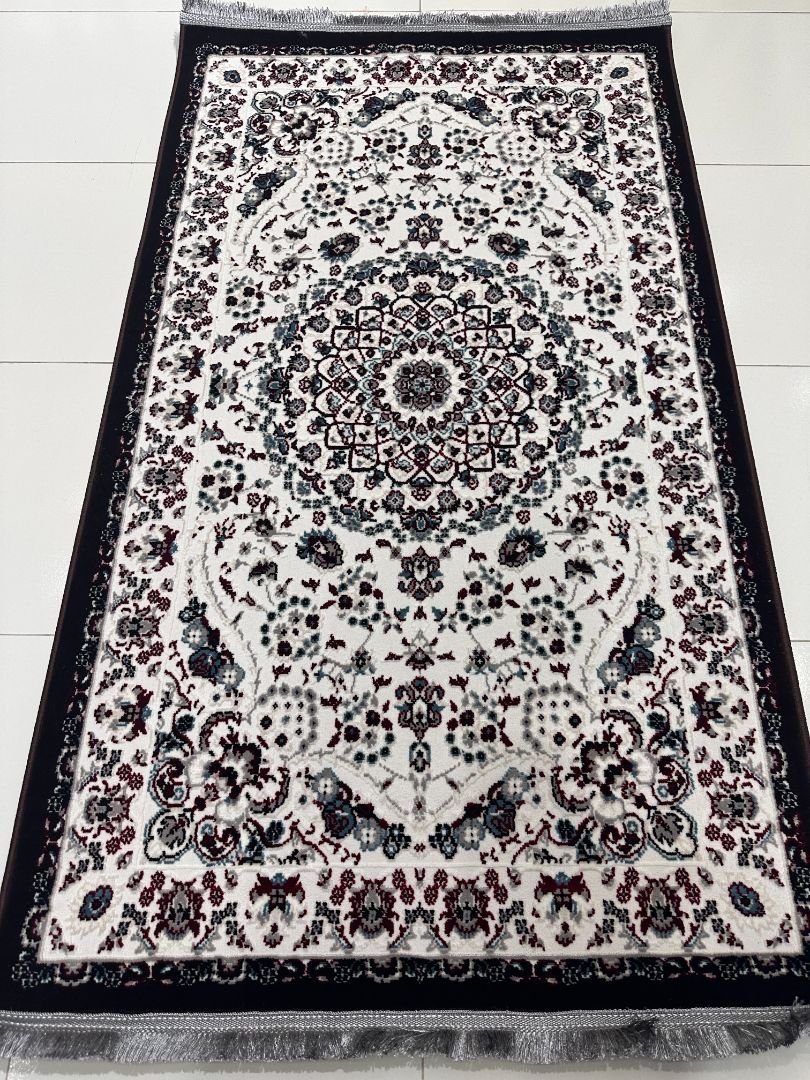 Kashan Mocha Persian-Style Turkish Rug – 3×5 ft - Image 2