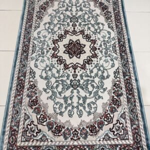 Shiraz Azure Persian-Style Turkish Rug – 3×5 ft