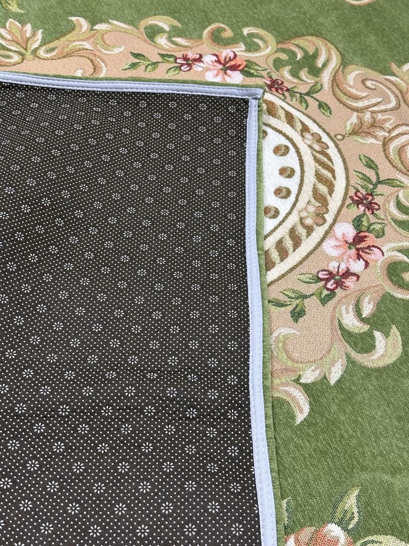 Midnight Empress Irani-Style Cotton Rug – Approx. 5×7 ft | China - Image 6